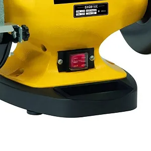 Шлифовальная машина STANLEY SXGB150E 330 Вт 2 шлифовальных диска диаметр 150 мм основание из чугуна зернистость 36 и 60 synthetic.ua - Фото 1