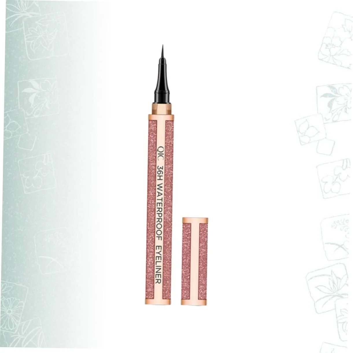 Подводка TOVINANNA Водостойкая Жидкая Чёрный, фото №6