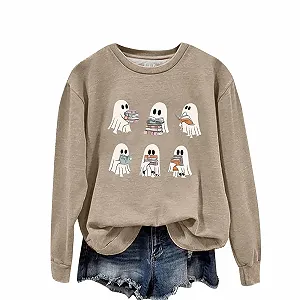 Жіночий пуловер PMUAFG Хелловін - Фото 1