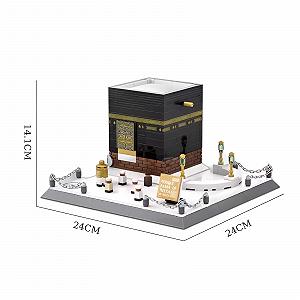 Блоки Fuleying Mosque Kaaba of Mecca 446 штук модельна іграшка synthetic.ua - Фото 1