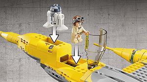 Блоки LEGO 75092 Star Wars Naboo Starfighter synthetic.ua - Фото 1