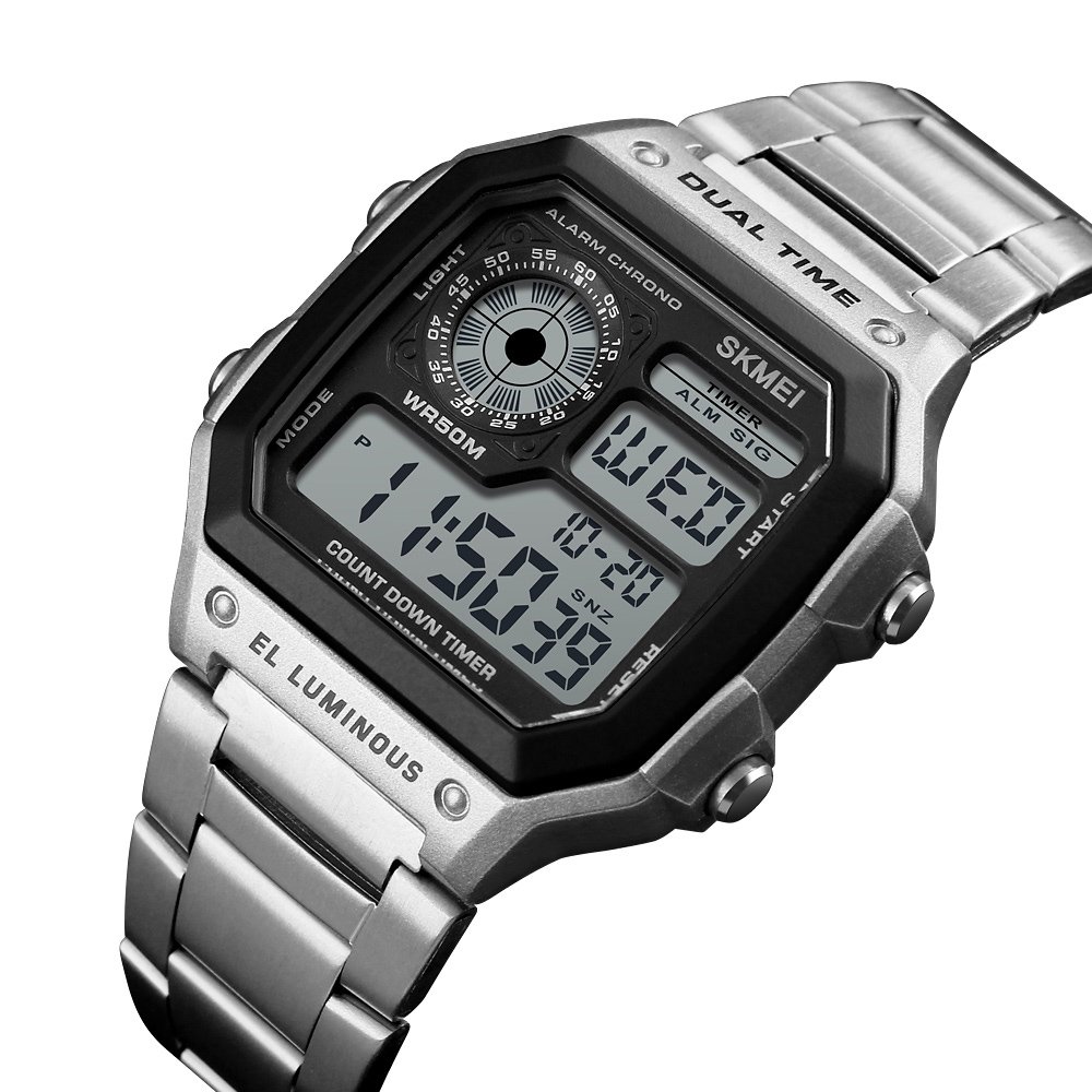 Годинник Годинник Skmei 1335SI Silver, фото №2