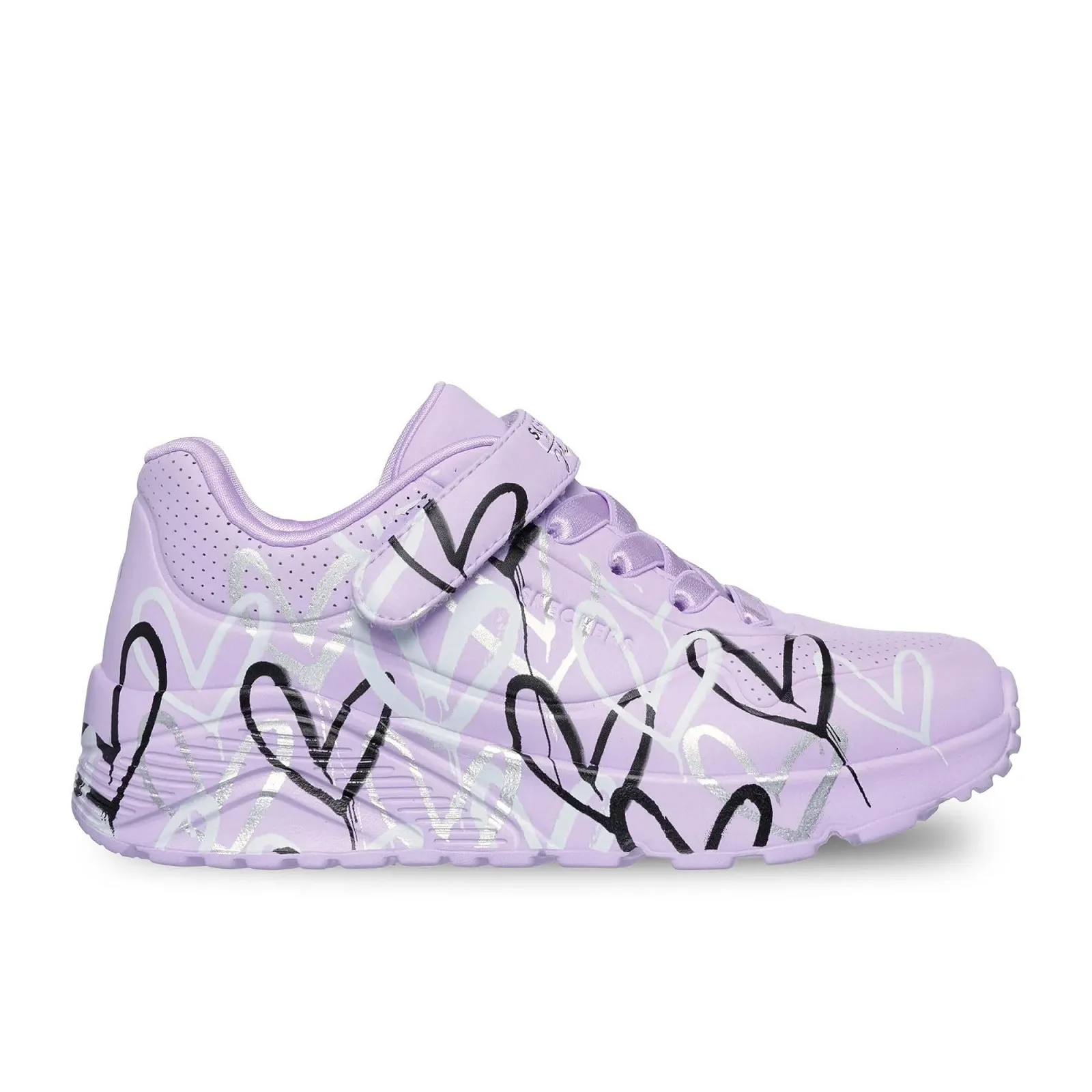 Кроссовки Skechers Uno Lite - Love Levitate JGoldcrown 314078L-LVMT Фиолетовый для девочек, фото №2