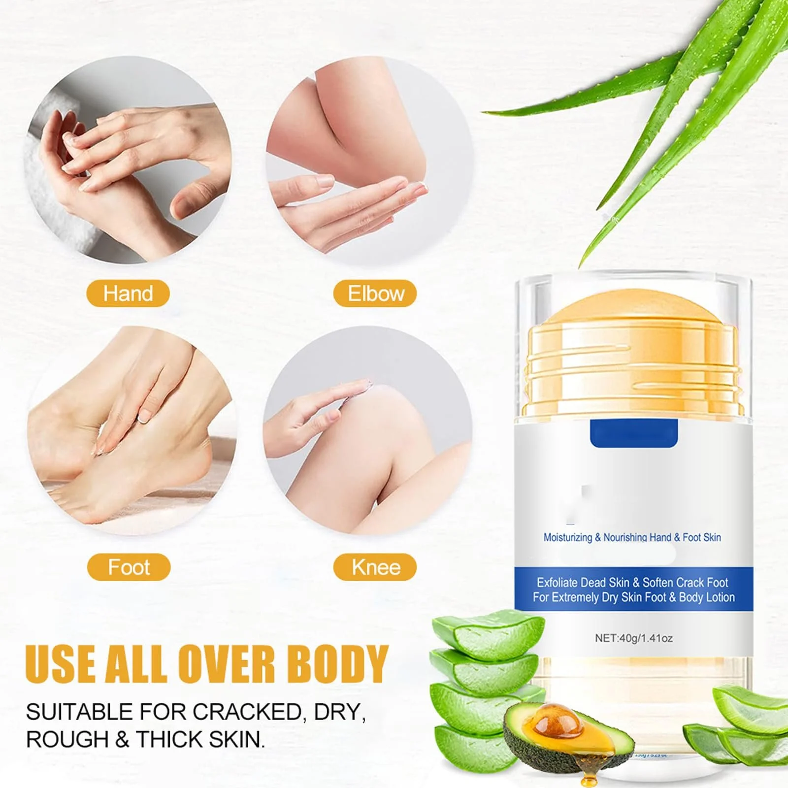 Крем для ног 01 Urea Cream увлажняющий в стике 40 г, фото №6