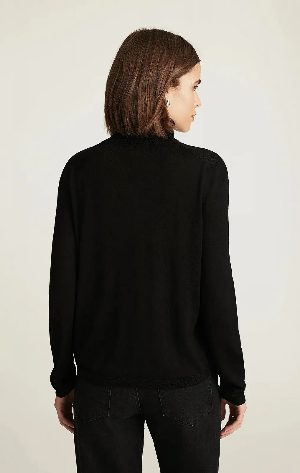 Женский свитер MAVI HIGH NECK SWEATER Black - XS, фото №3 Женский свитер MAVI HIGH NECK SWEATER Black - XS, фото №3