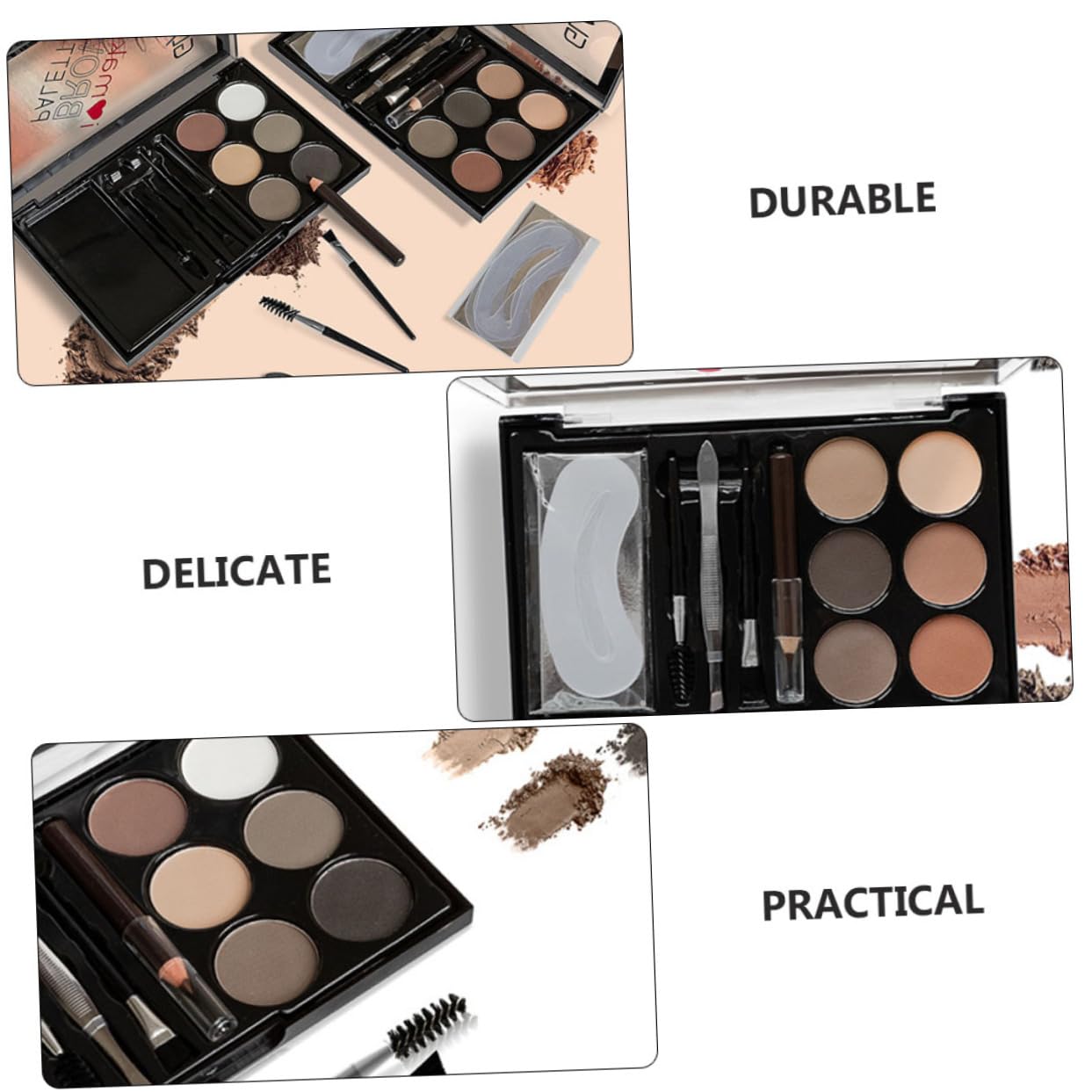 Набор POWDER Eyebrow Makeup Accessories, фото №6 Набор POWDER Eyebrow Makeup Accessories, фото №6