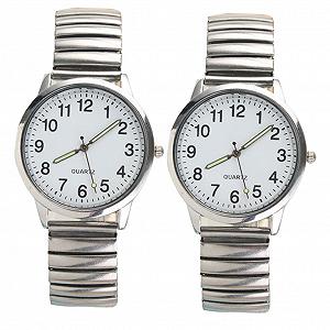 Женские часы WRITWAA Кварцевые наручные серебристые - 2 шт. - Фото 1