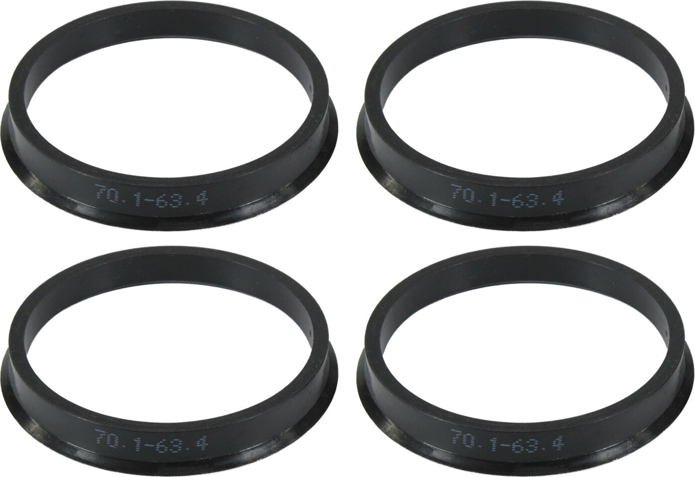 Кільця центрувальні для колісних дисків 70.1-63.4 Walline термопластик WL, фото №1