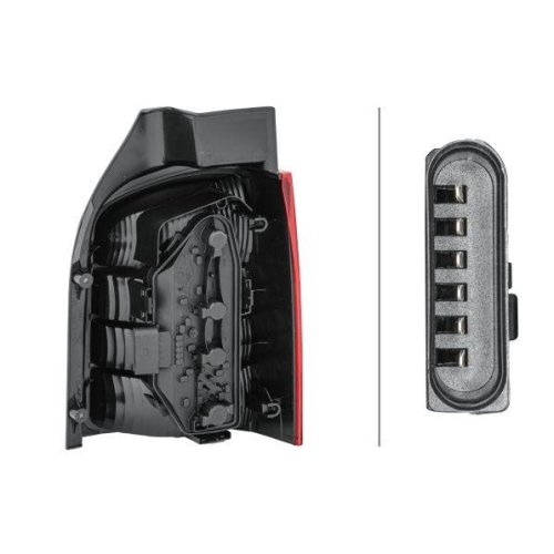 Задній ліхтар HELLA 2SK 008 579-211 для VW, лівий, для автомобілів з розпашними дверима, фото №2