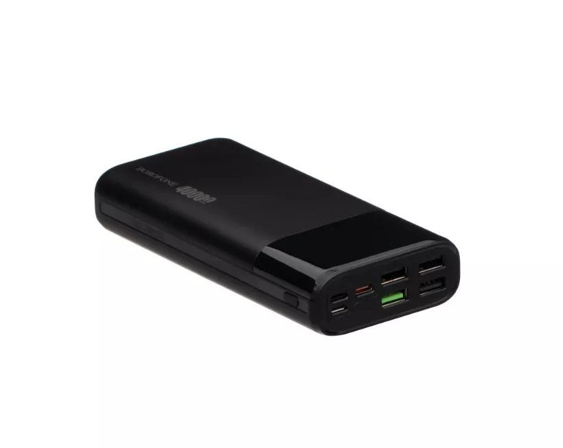 УМБ Power Bank Borofone DBT01 PD 40000 мАч Чорний, фото №1