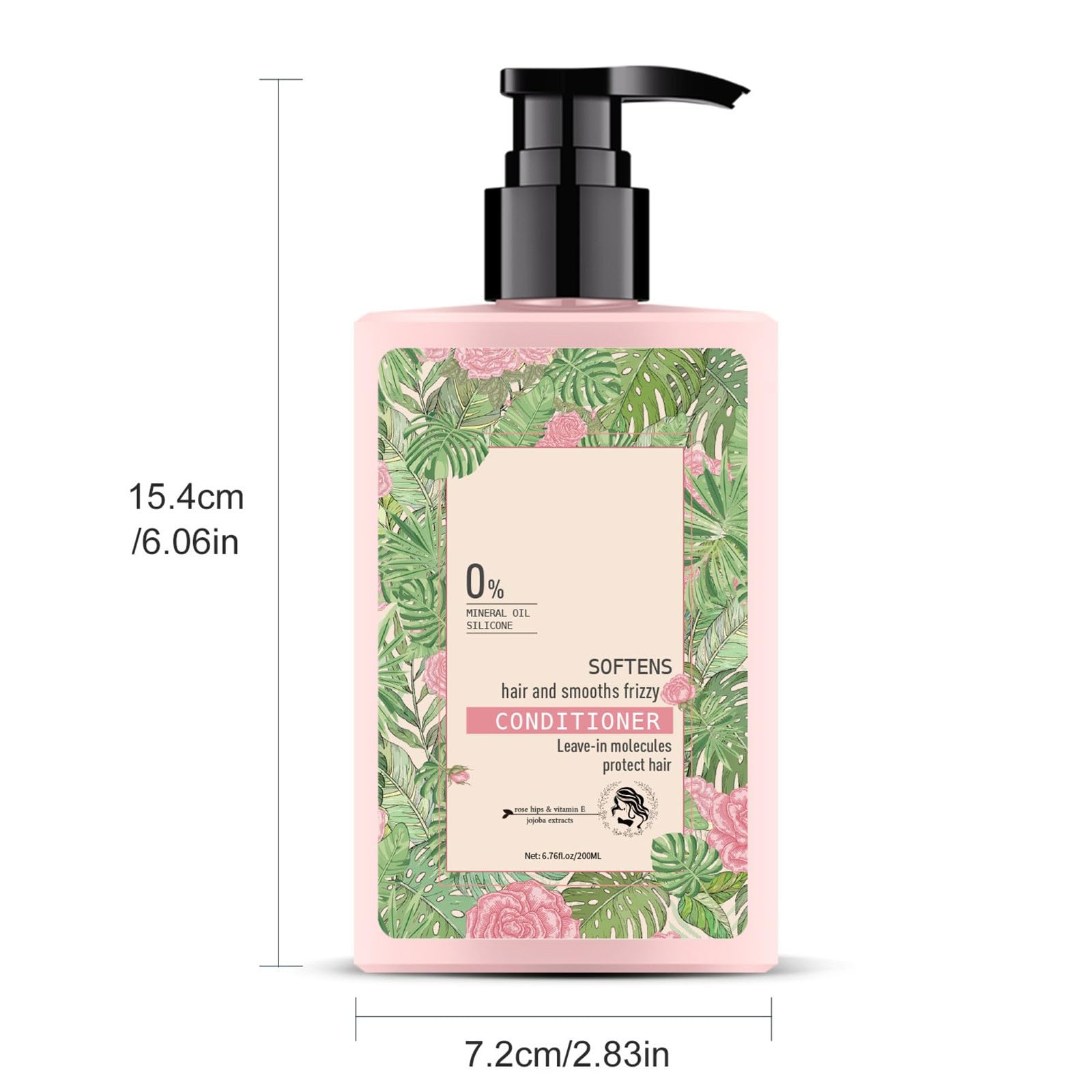 Кондиціонер HzN877 Rosenduft Leave-In-Conditioner Hagebuttenduft 200 мл, фото №5