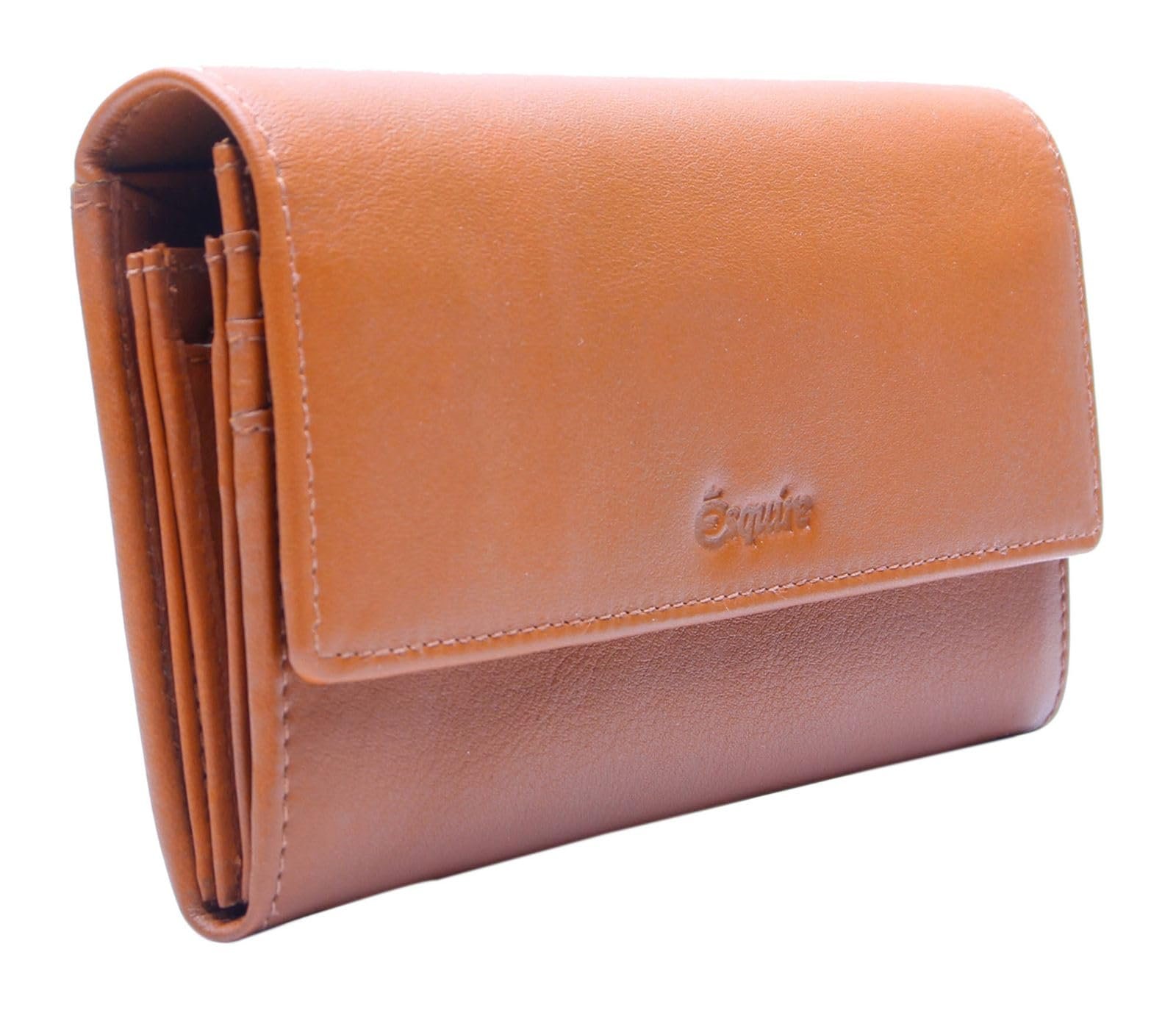 Кошелек Esquire Peru Ladies Classic Cognac, фото №4