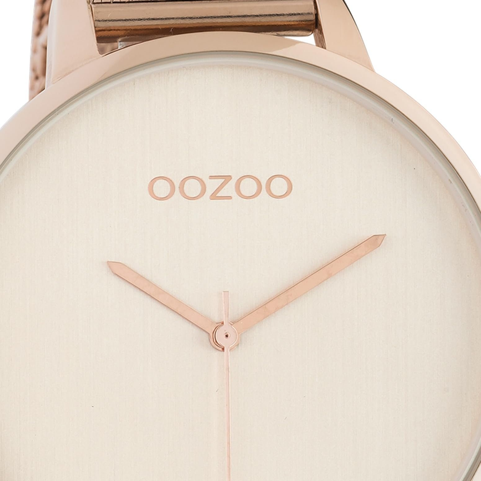 Часы Oozoo Timepieces Аналоговые UOC10864 Женские Металл Розовое Золото, Розовое золото / светло-желтый, Браслет, фото №2