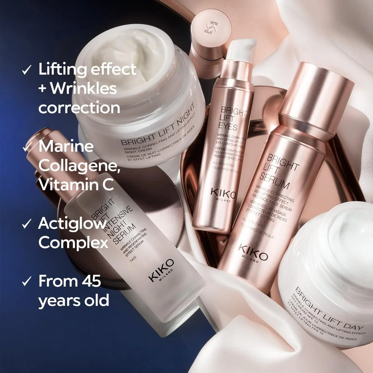 Маска KIKO Milano Bright Lift Інтенсивна маска з ліфтинг-ефектом і морським колагеном, фото №6 Маска KIKO Milano Bright Lift Інтенсивна маска з ліфтинг-ефектом і морським колагеном, фото №6