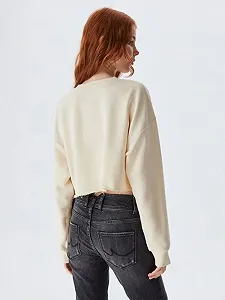 Жіночий світшот LTB Jeans Cafepe 13117 Coconut Milk - L synthetic.ua - Фото 1