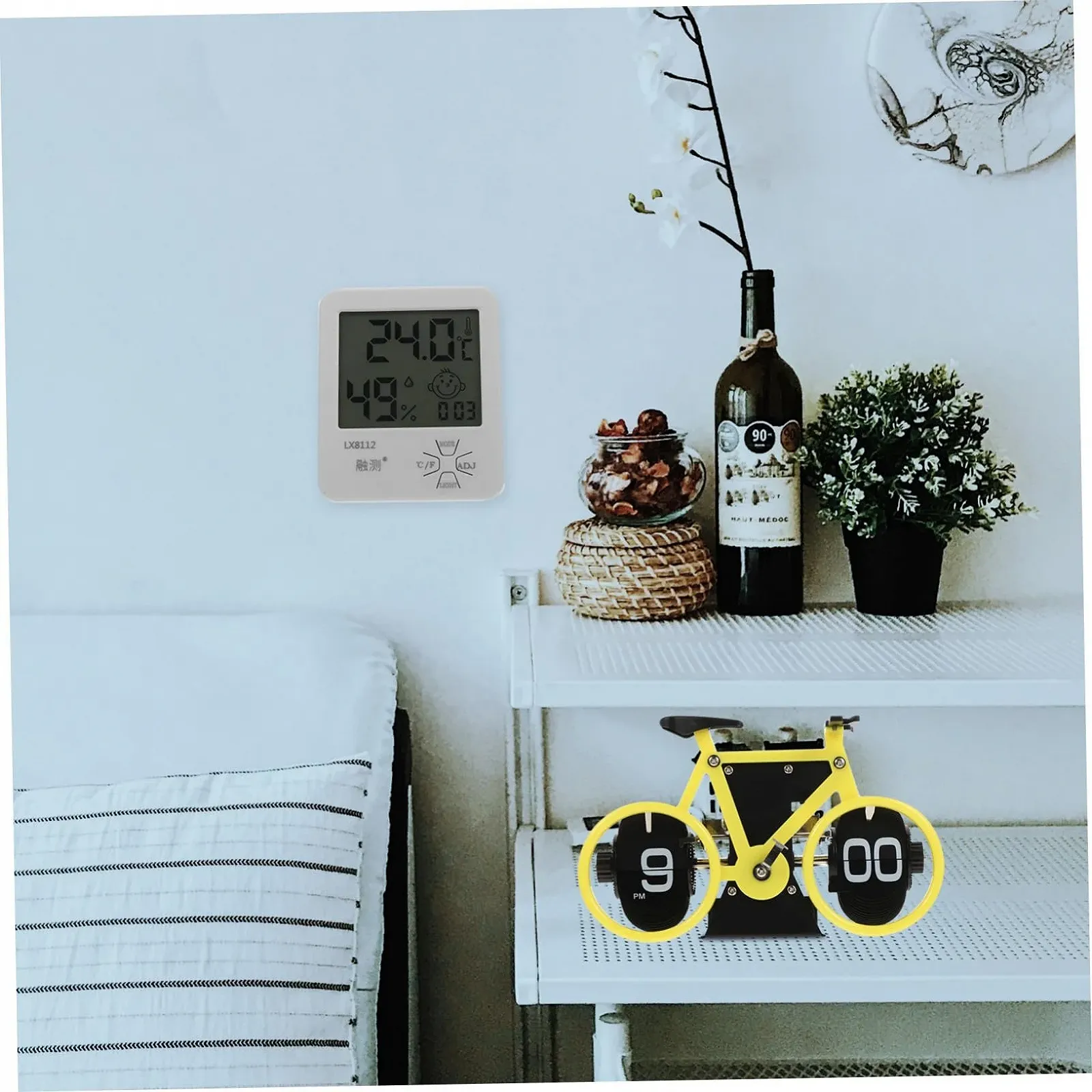 Настольные часы MUCKLILY в форме велосипеда, ретро стиль, фото №8 Настольные часы MUCKLILY в форме велосипеда, ретро стиль, фото №8