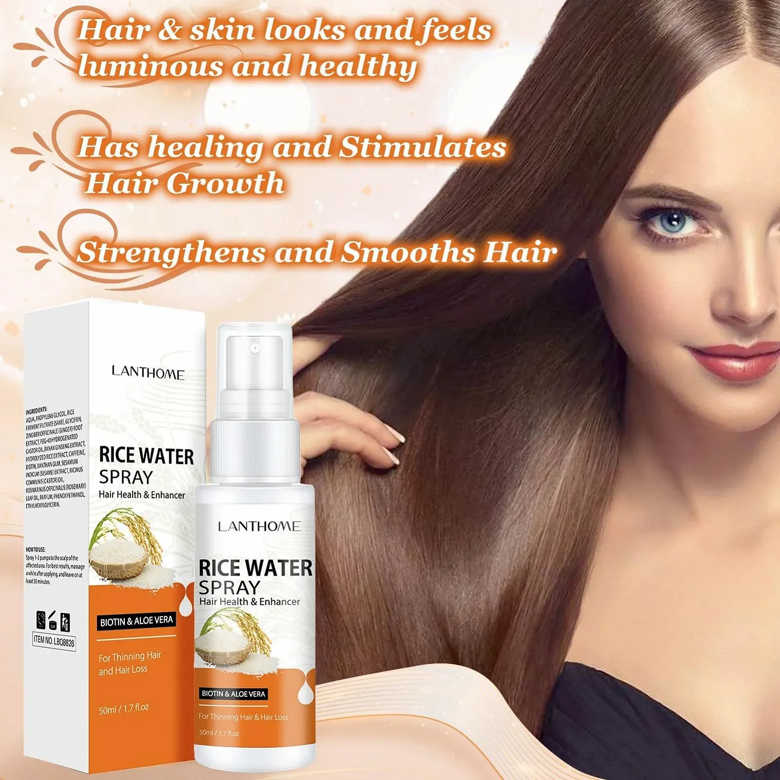 Спрей для росту волосся, Сироватка для росту волосся з біотином, фото №7 Спрей для росту волосся, Сироватка для росту волосся з біотином, фото №7