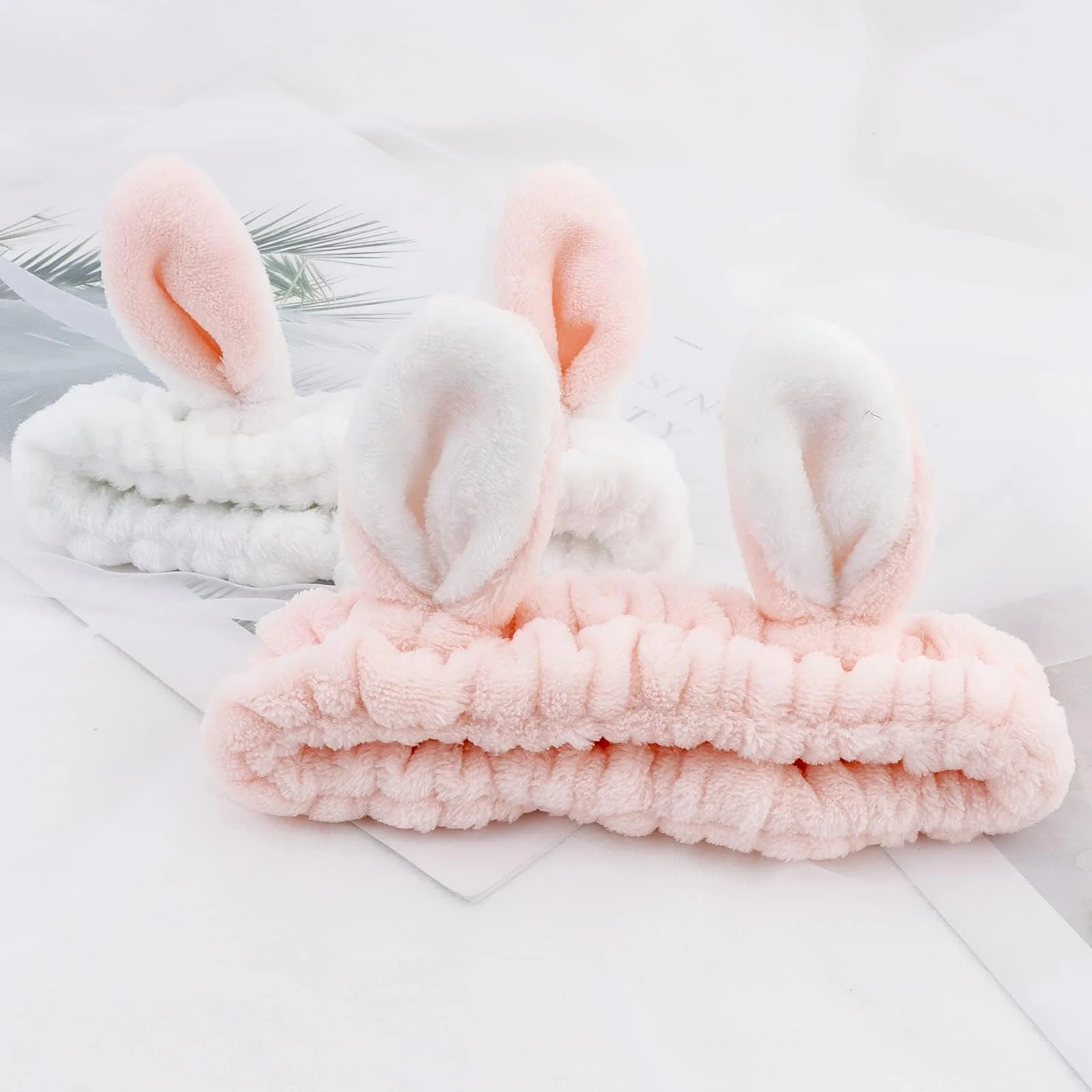 Пов'язка для волосся Зайчикові вушка для макіяжу, 2 шт., фото №7 Пов'язка для волосся Зайчикові вушка для макіяжу, 2 шт., фото №7