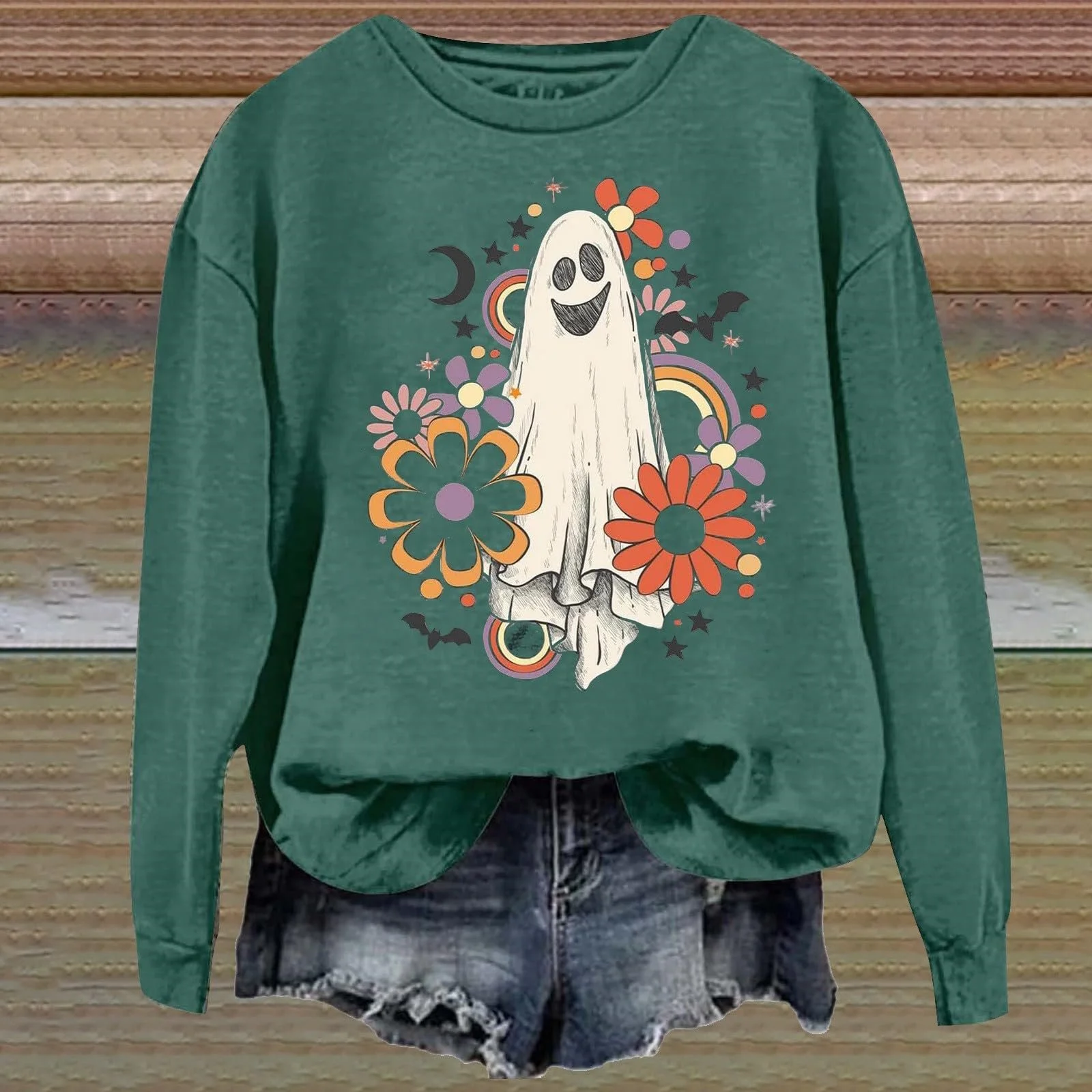 Жіноча куртка-світшот Generisch з принтом літер, фото №3