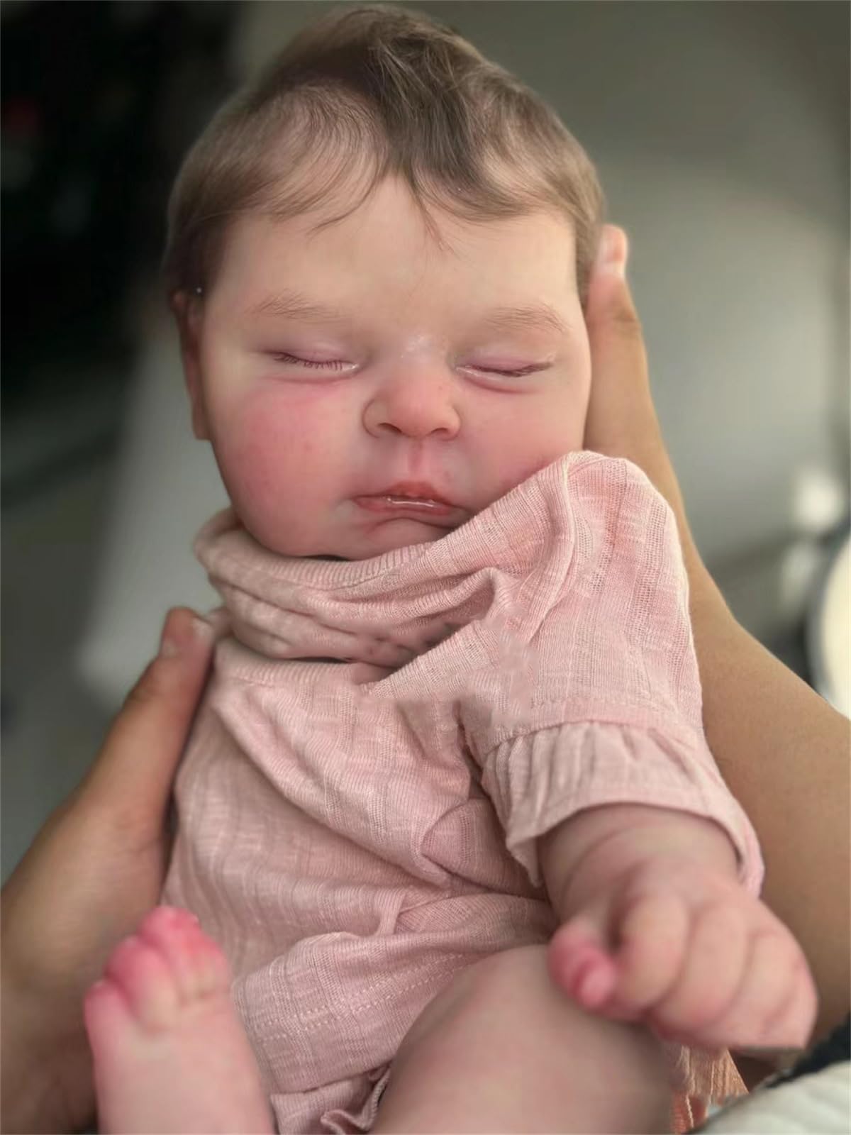 Кукла Anano Reborn Baby Полностью силиконовая Реалистичная 20 дюймов Мальчик для детей от 3 лет, фото №6