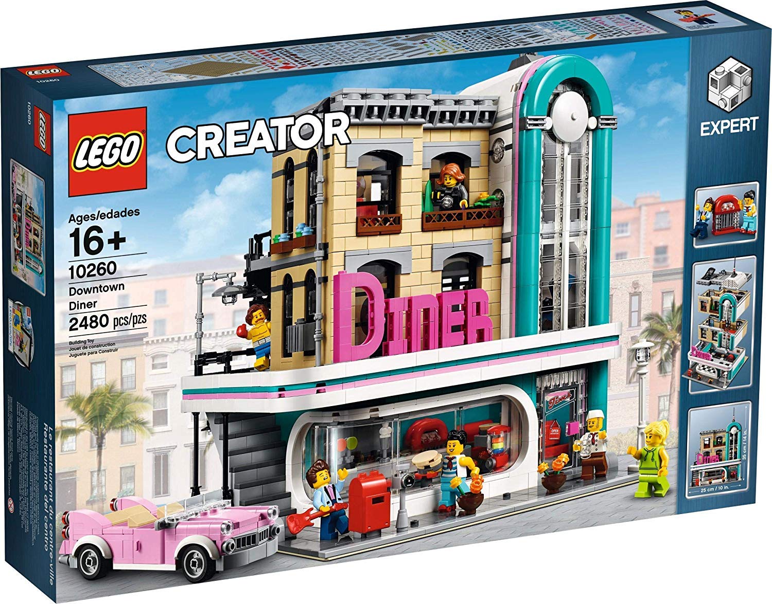 Конструктор LEGO Creator 10260 Американская закусочная, фото №1