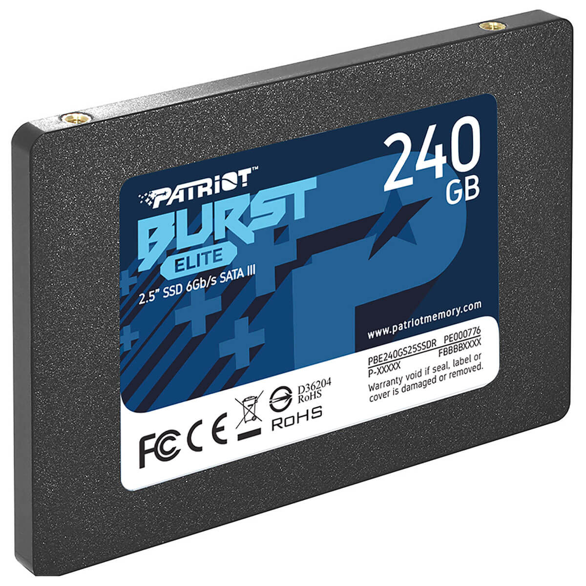 SSD накопичувач Patriot Burst Elite 240GB (PBE240GS25SSDR), фото №6