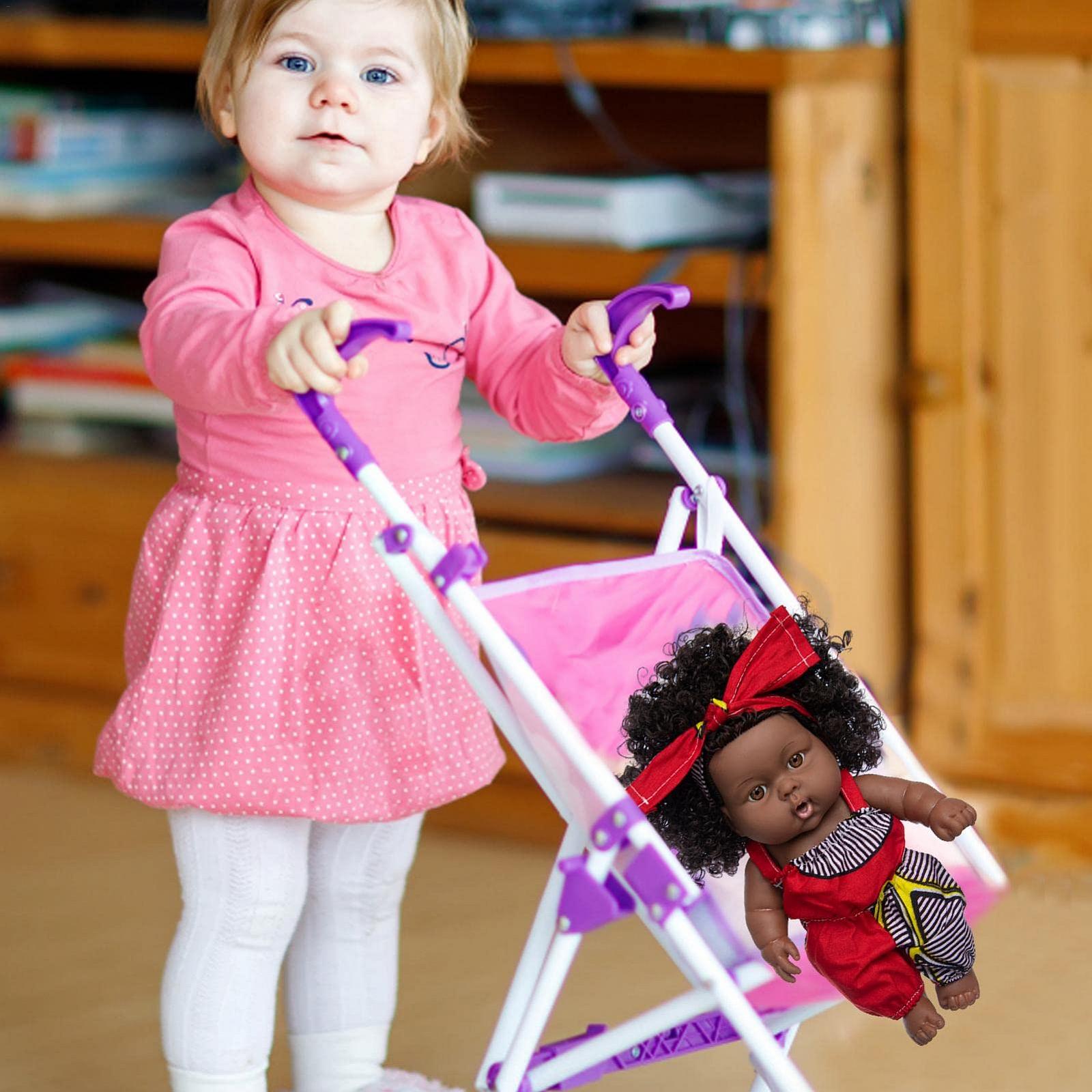 Кукла Baby Black Детская Девочка Африканская 8 дюймов, фото №7