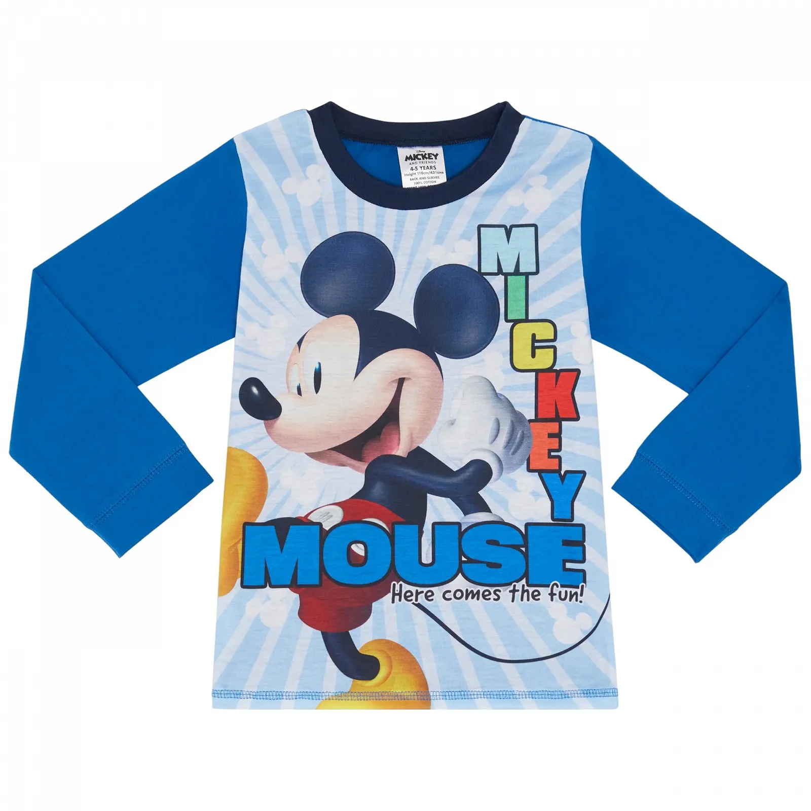 Комплект піжами Disney Mickey Mouse для хлопчиків, фото №2