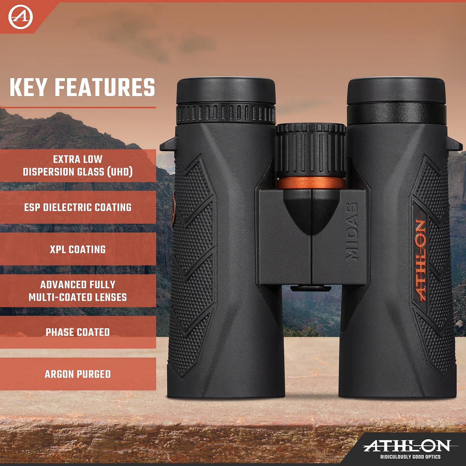 Бінокль Athlon Midas 8x42 G2 UHD, фото №3