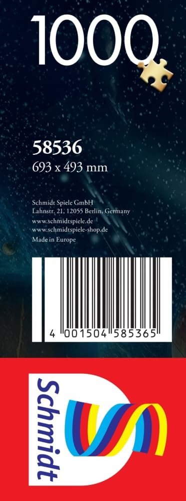 Пазл Schmidt Spiele Michele Farella 58536 Cosmic Colour Splendour Journey into Space 1000 элементов, фото №2