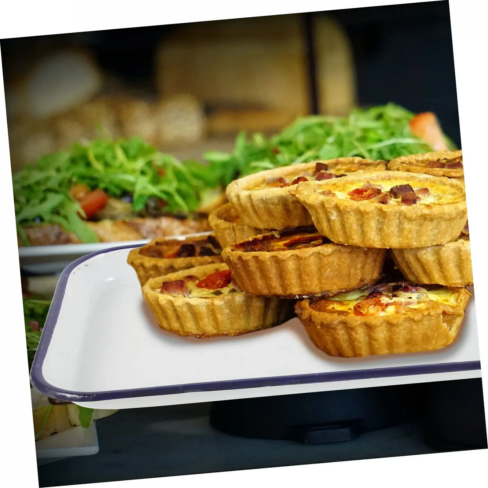 Набор форм для выпечки BESPORTBLE 2 шт. Эмалированные Прямоугольные Термостойкие Устойчивые к царапинам, фото №6