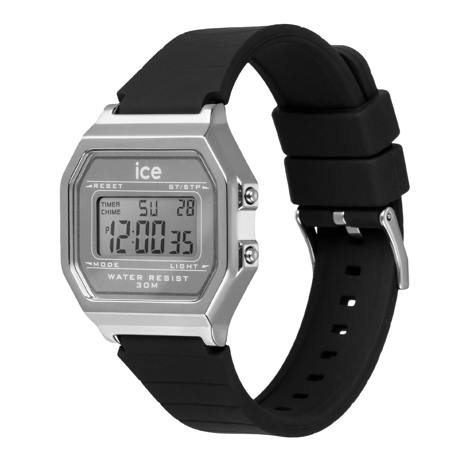 Часы Ice-Watch ICE digit retro metal Женские с силиконовым ремешком Small, фото №2