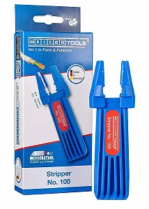 Универсальный инструмент для снятия изоляции WEICON No. 100 0.5–16 мм² 20–6 AWG 4.0–13.0 мм круговой и продольный рез - Фото 1