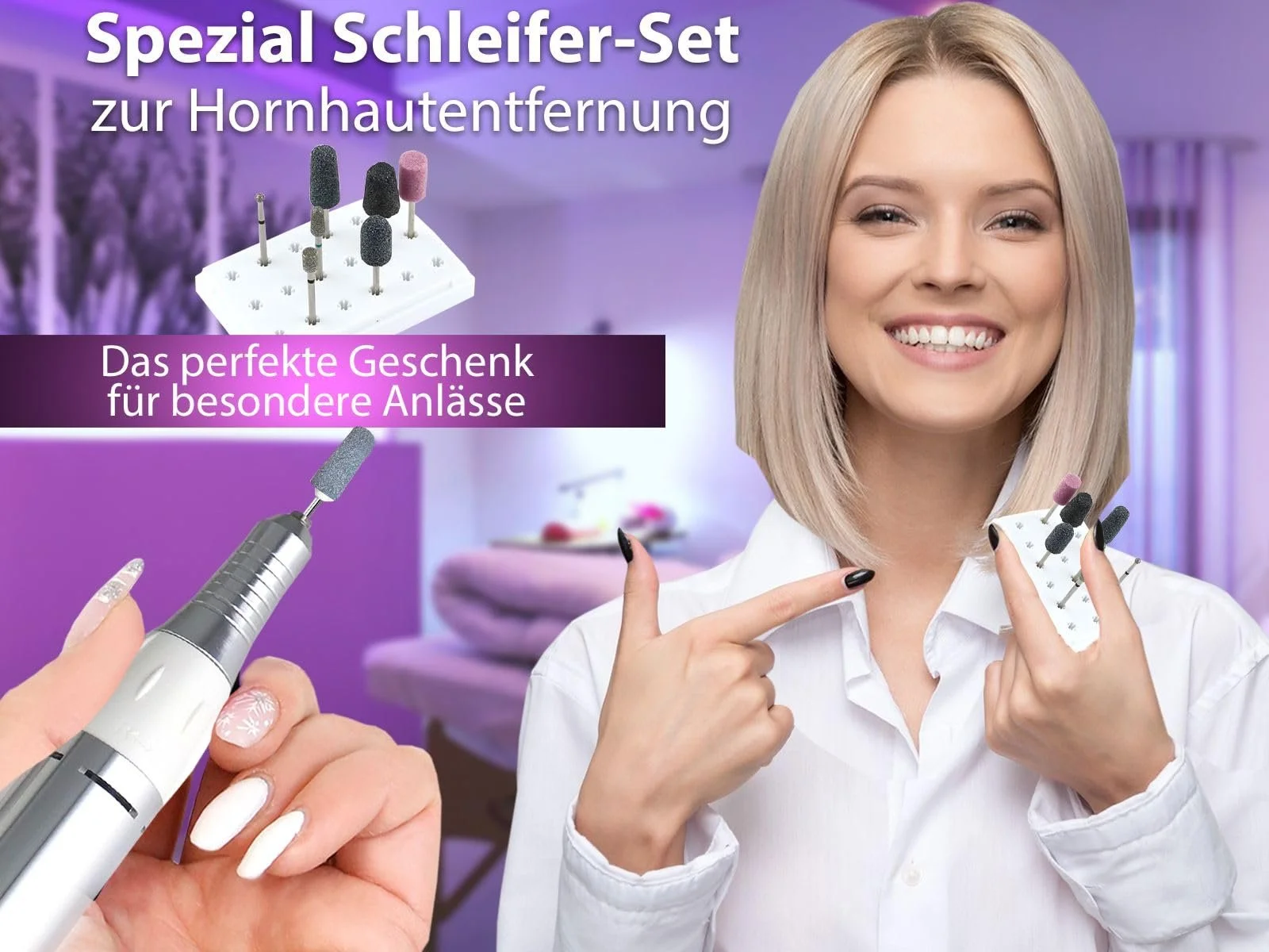 Професійний пристрій для догляду для манікюру 30 000 обертів, фото №6