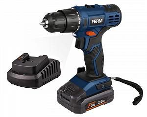 Дрель-шуруповерт FERM CDM1158 аккумуляторная 20В - Фото 1