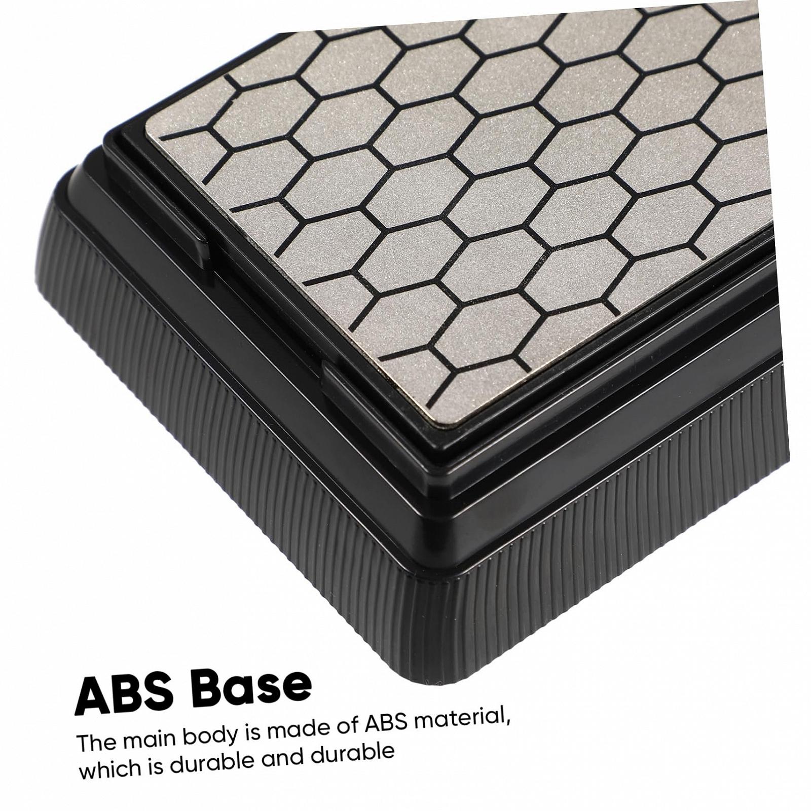 Точилка алмазная двухсторонняя С нескользящей подставкой Нержавеющая сталь, фото №6