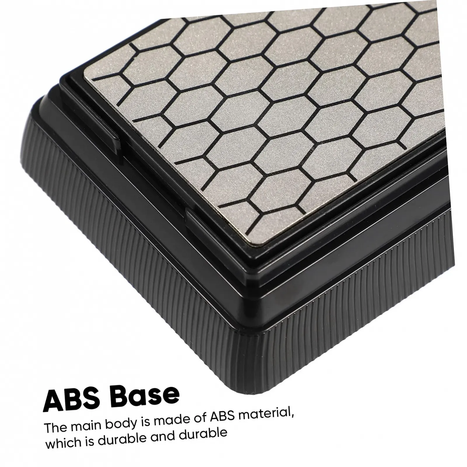 Точилка для ножів HOMSFOU Алмазна двостороння 400/1000 Нековзка Портативна, фото №4