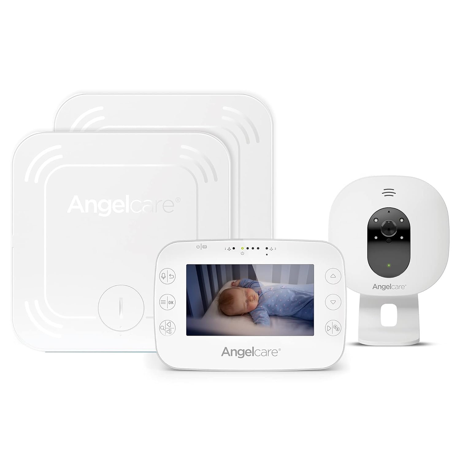 Видеоняня Angelcare SmartSensor Pro 3 / 3-в-1 / 2 беспроводных сенсорных коврика, фото №1