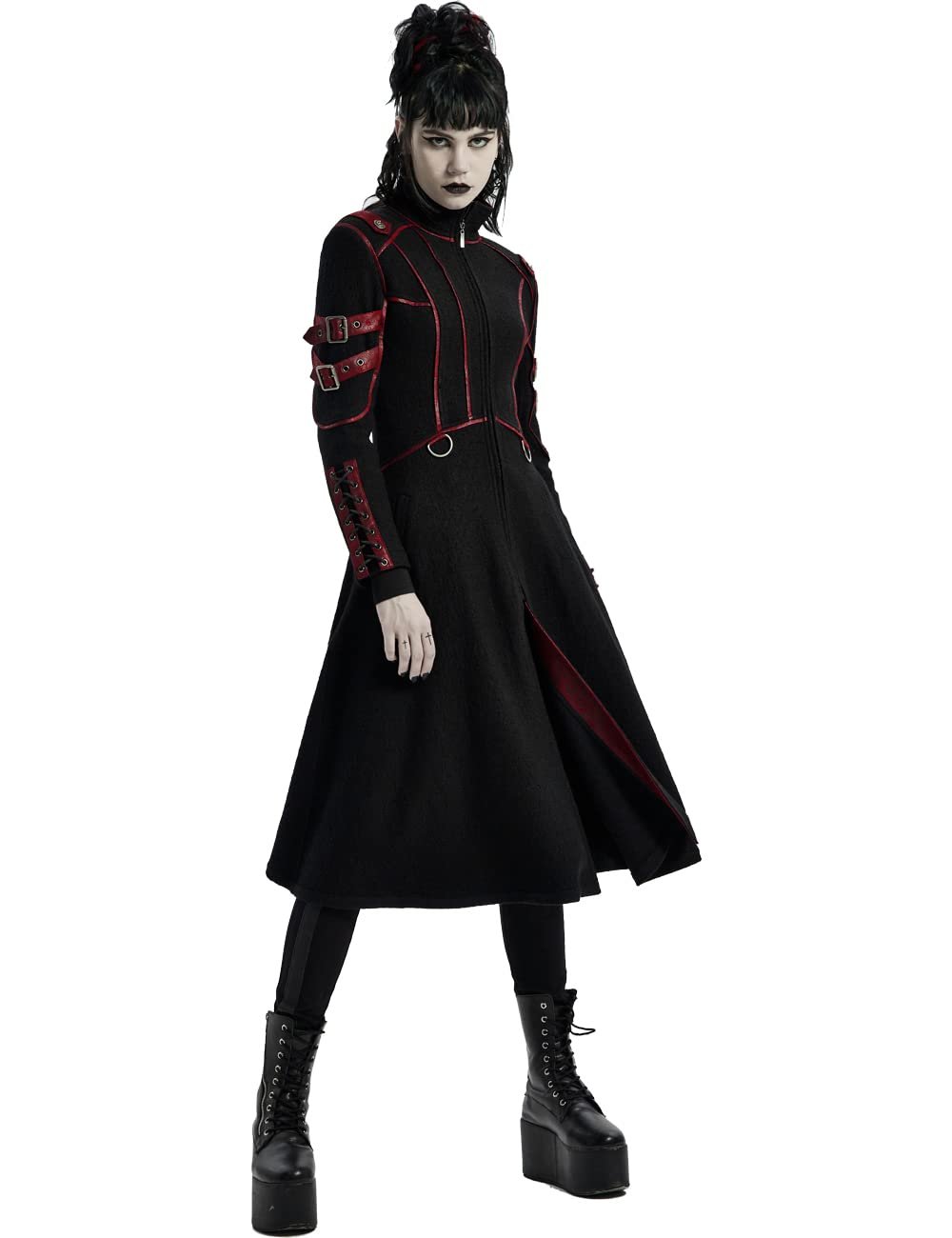 Пальто Punk Rave Silent Assassin Жіноче, фото №1 Пальто Punk Rave Silent Assassin Жіноче, фото №1