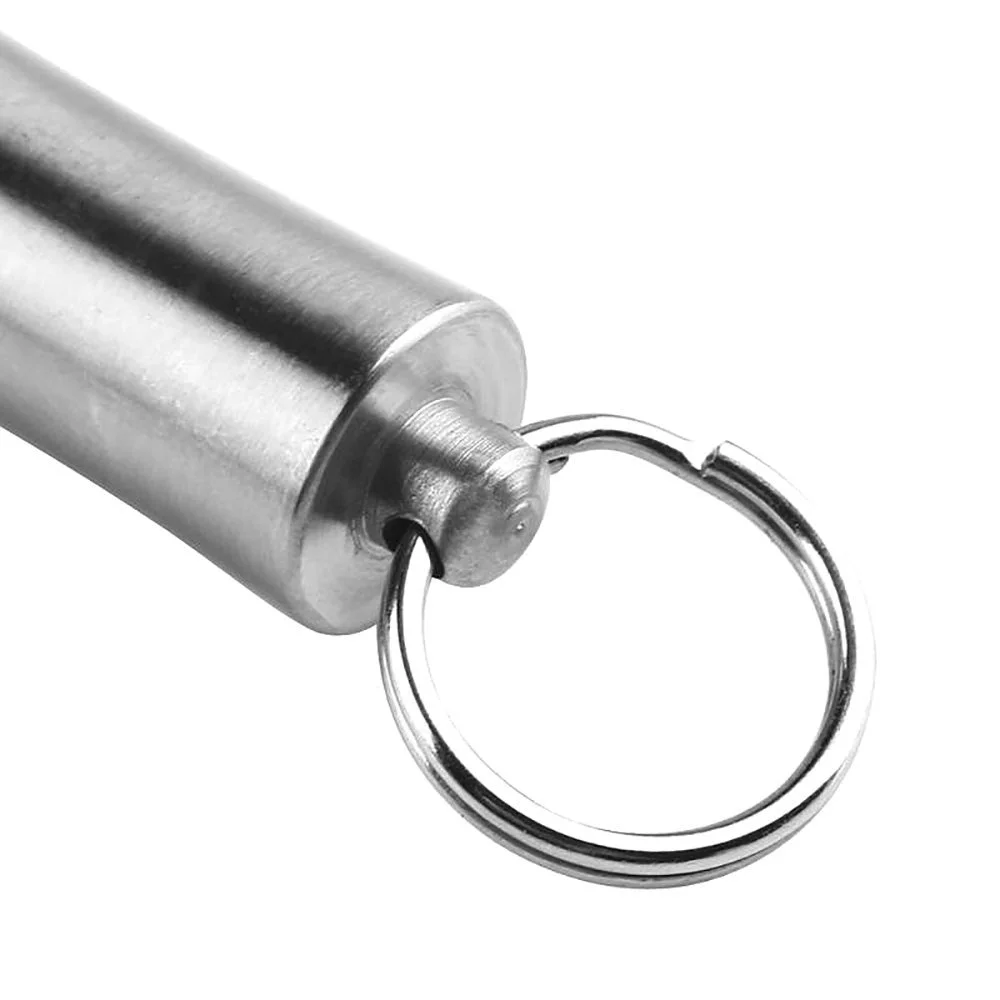 Контейнер для зубочисток, портативний, декоративний, кишеньковий, титановий., фото №4