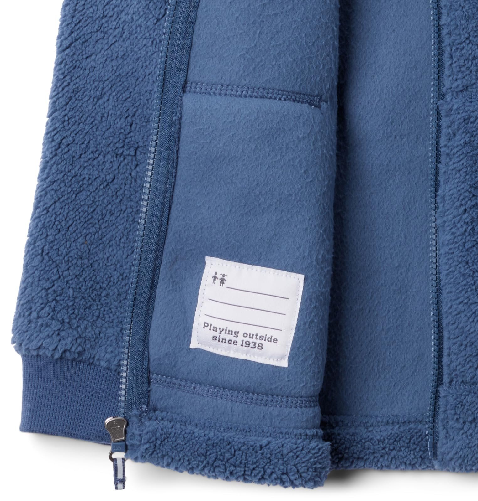 Флисовая куртка Columbia Rugged Ridge II Faux Sherpa Zip для мальчиков, фото №8