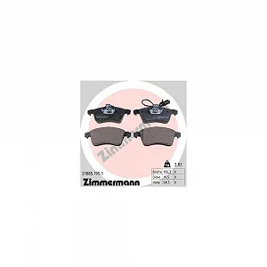 Комплект гальмівних колодок дискового гальма ZIMMERMANN 21885.195.1 для VAG передня вісь - Фото 1