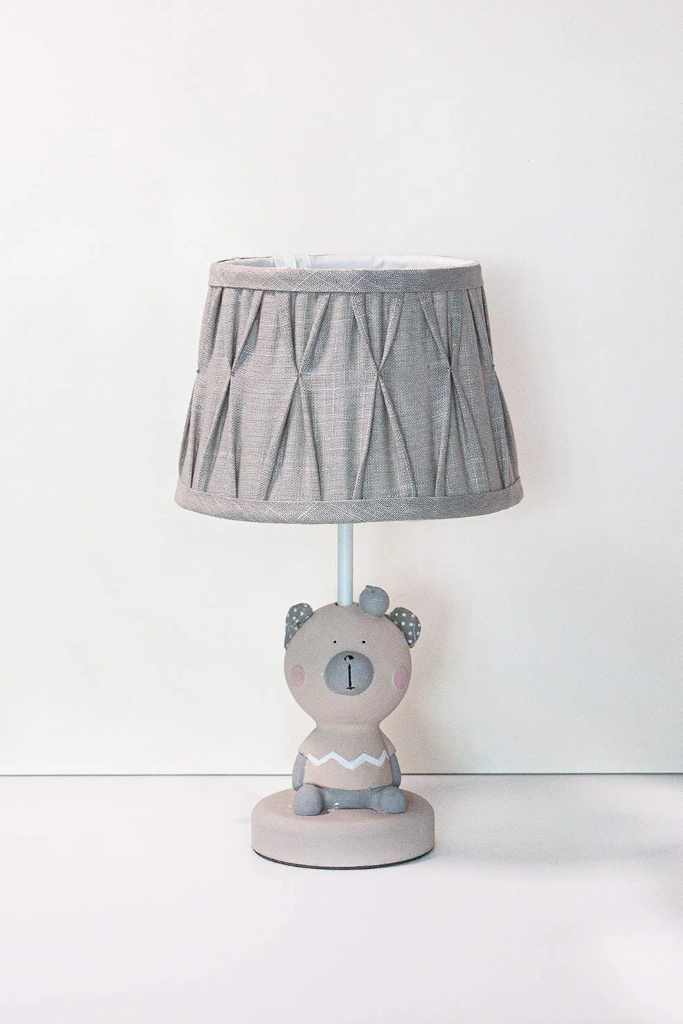 Настільна лампа Дерево Country House Shabby Тканинний абажур 60 см Бежева, фото №4