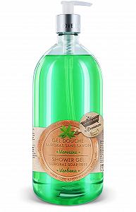 Гель для душу Les Petits Bains de Provence Verveine Надпоживний Без мила Вербена 1 л - Фото 1