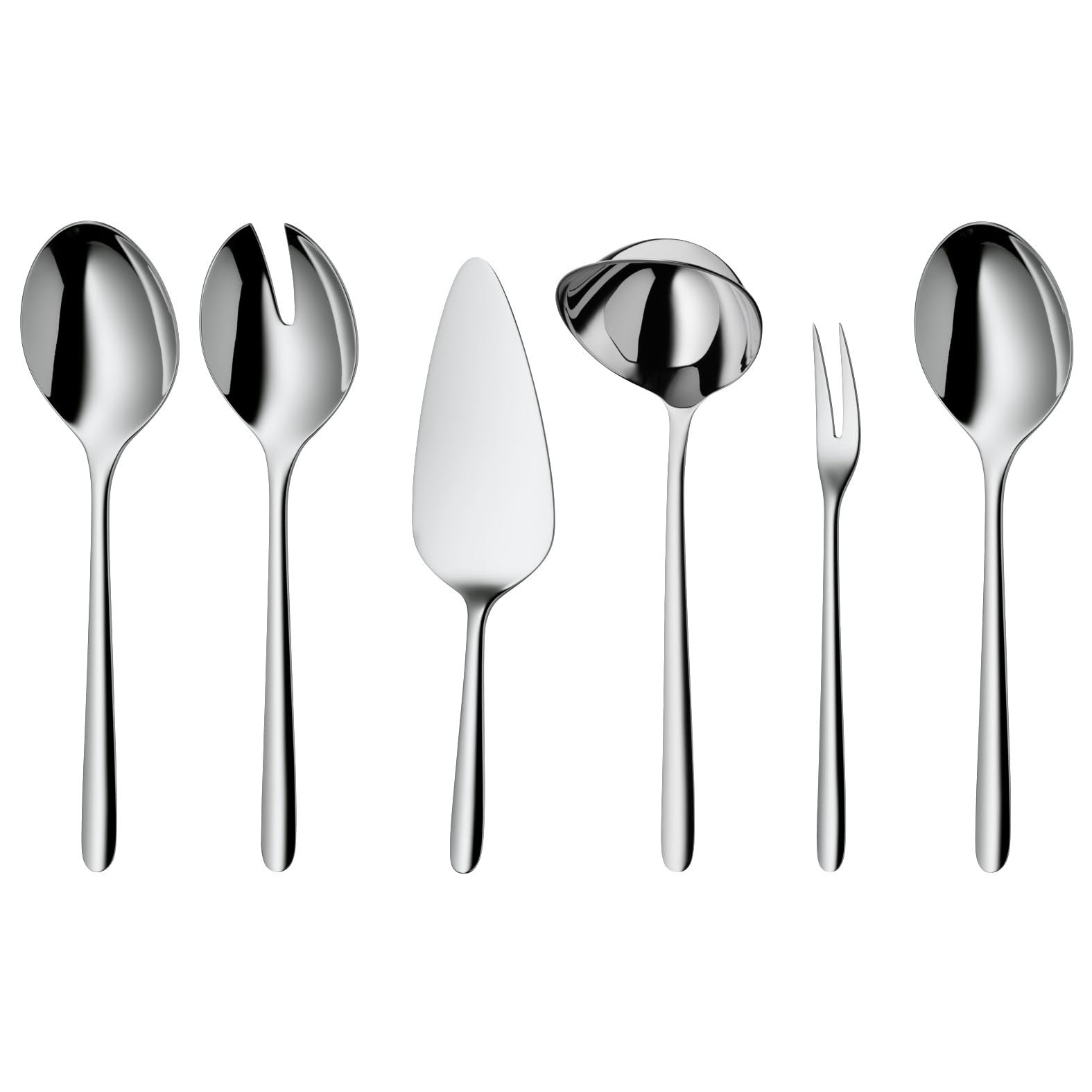 Набор столовых приборов WMF Flame 66 предметов на 12 персон Cromargan Protect, фото №3 Набор столовых приборов WMF Flame 66 предметов на 12 персон Cromargan Protect, фото №3