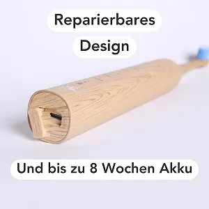 Електрична звукова зубна щітка LULA з бамбука USB-C synthetic.ua - Фото 1