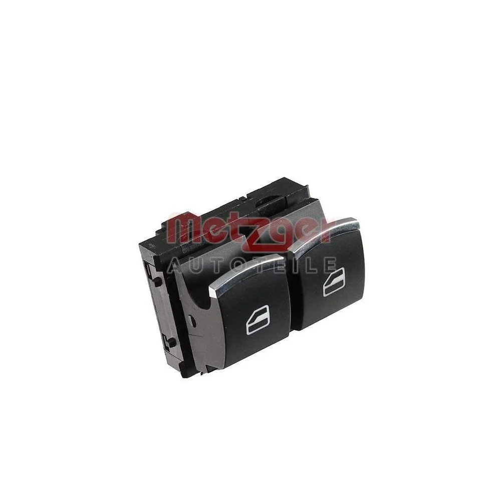 Перемикач склопідйомника METZGER 09161041 для VW, передній зі сторони водія, фото №1