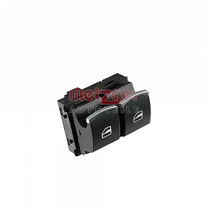 Перемикач склопідйомника METZGER 09161041 для VW, передній зі сторони водія - Фото 1