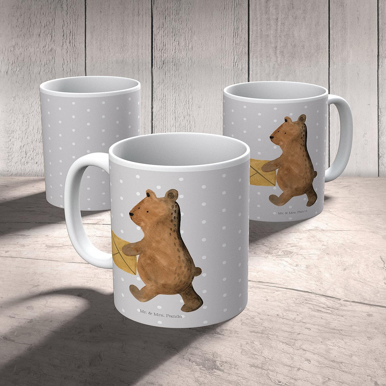 Кружка Mr. & Mrs. Panda Медведь Дом 80 мм x 90 мм x 80 мм, фото №4