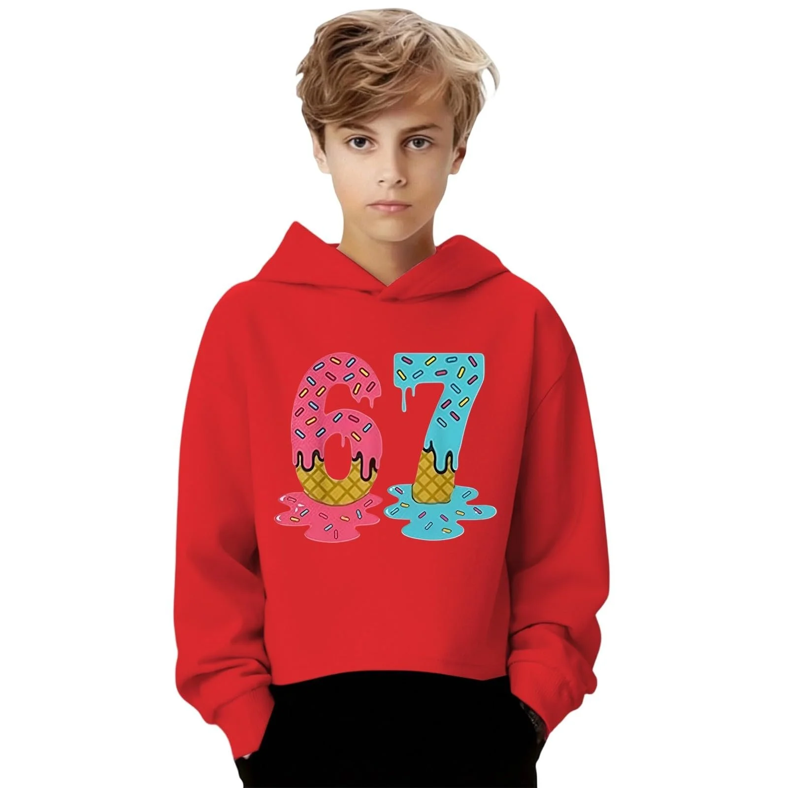 Худи EIS 67 для мальчиков и девочек, детский повседневный модный свитшот, удобный теплый зимний милый худи с принтом, флисовая куртка, свитшот с длинными рукавами, фото №4 Худи EIS 67 для мальчиков и девочек, детский повседневный модный свитшот, удобный теплый зимний милый худи с принтом, флисовая куртка, свитшот с длинными рукавами, фото №4